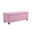 Banc de rangement rembourré en tissu Bacca-246911961