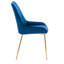 Chaise d'appoint en velours Maurio-963019801
