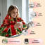 Couverture polaire en flanelle JYK pour lit simple, légère, respirante, douce et chaude en microfibre pelucheuse, 152 x 203 cm, avec un luxueux nœud cadeau.-134777832