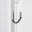 Lit escamotable rotatif avec supports de rangement cachés, lit mural multifonctionnel peu encombrant pour le bureau à domicile et les petites pièces, blanc-49719890