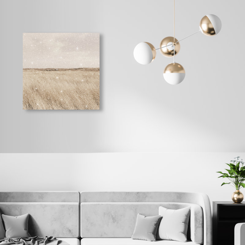 Golden Nature Print by Oliver Gal, 20" H x 20" W, Gallery Wrapped