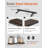 Set of 2 Solid Acacia Wood Corner Floating Shelf 17” X 12" For Wall Storage (Walnut)-1904445243