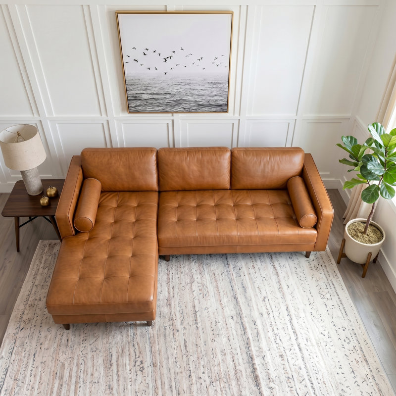 Lowry Upholstered L-Shaped Sectional, Left Hand Facing