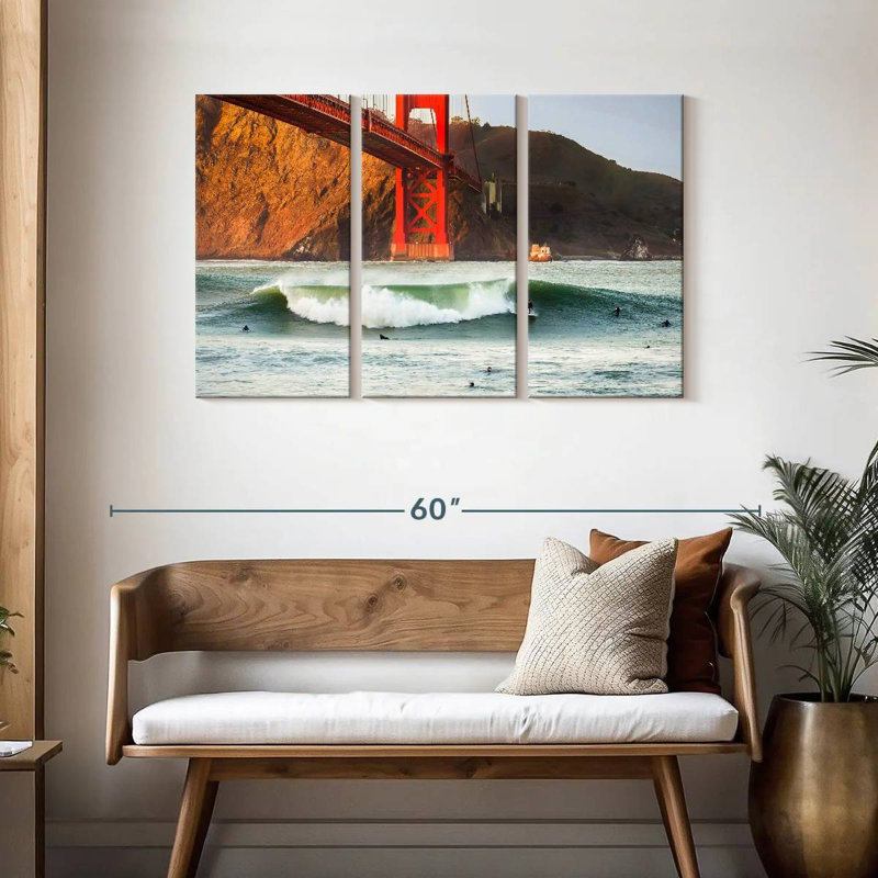 Surf Wave, 28" H x 45" W