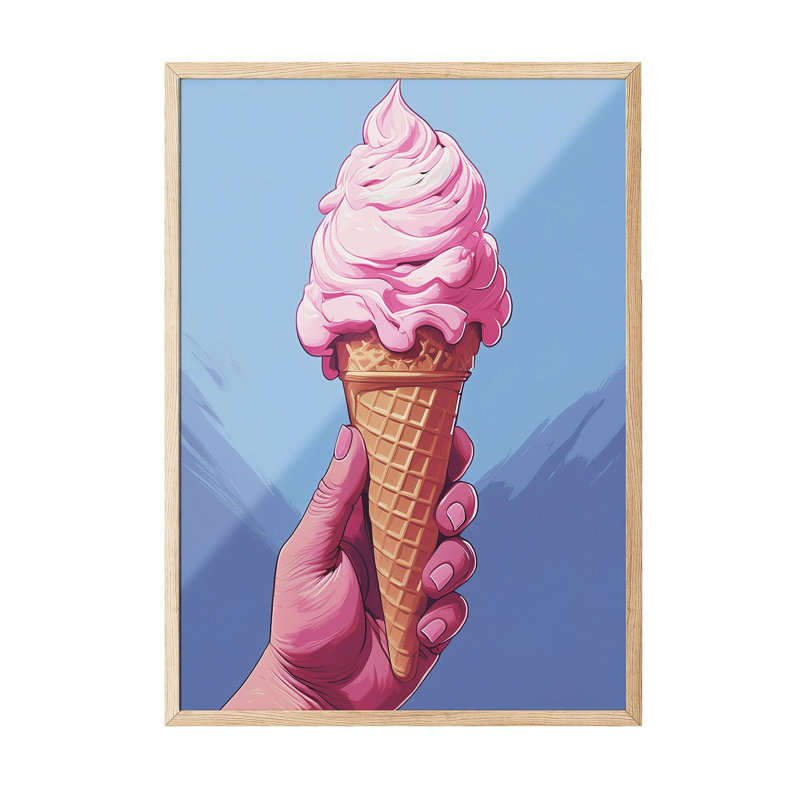 Peinture décorative encadrée