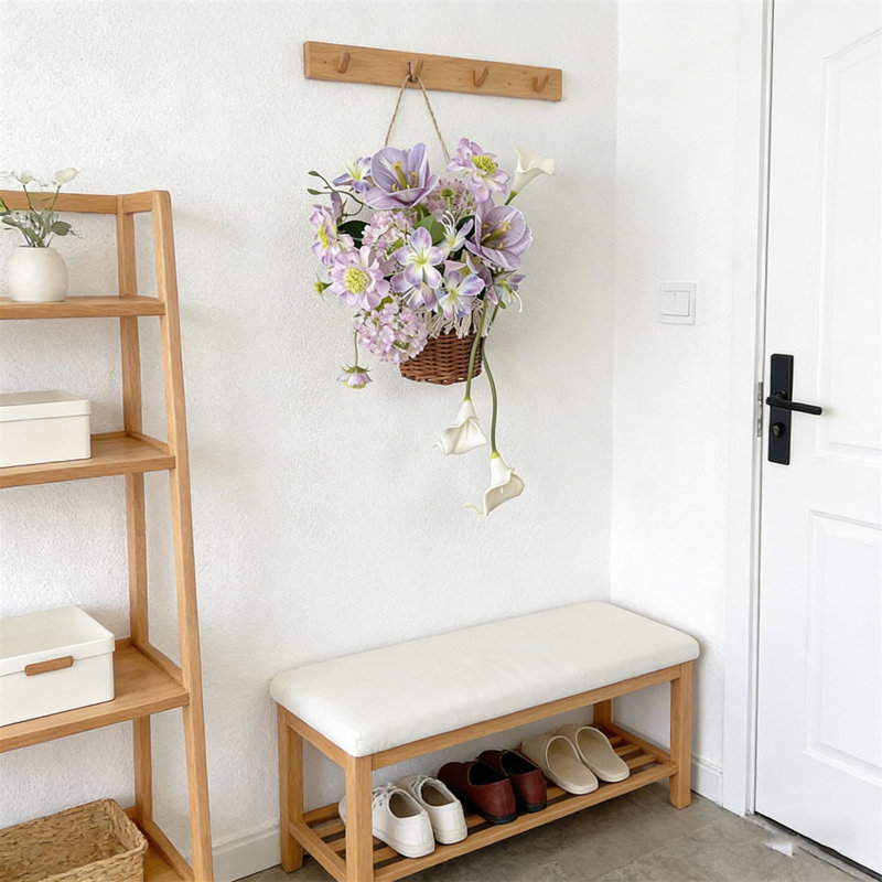 Wall-Mounted Artificial Flower