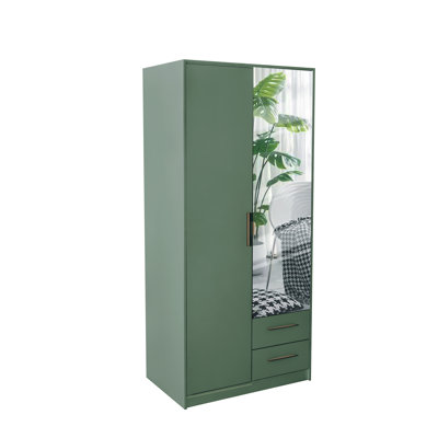 Pamel 2 Door Manufactured Wood Wardrobe