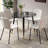 4 - Person Glass Top Four Leg Dining Set