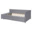 Lit plateforme simple tapissier en forme de L avec rangement et tiroirs-1858055332