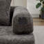 Canapé-lit en chenille convertible: canapé-lit pliable, méridienne, support d'accoudoir-427321646