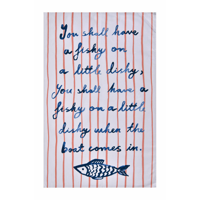 Catch Of The Day Tea Towel Kitchen Towel