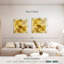 Fleur Harnek sur fond d'or II-109330515