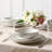 Stone Lain Linea 16-Piece Dinnerware Set Stoneware, Soda Lime Glass