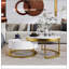 Table basse gigogne moderne avec tiroirs Modern