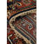 Tapis de couloir indien bleu marine 3 x 10