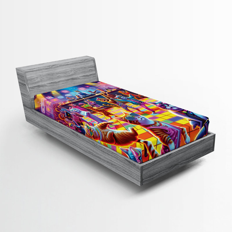 Ensemble de draps-housse en microfibre pour chambre d'amis, Simple
