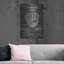 «Baseball Glove, 1971, Blueprint Vernis Chalkboard», art mural en métal-1047983552