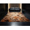 Tapis beige moelleux moelleux à motif abstrait moderne et contemporain Fannin - reliure beige