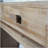 Rustic Wooden Console Table with 3 Drawers