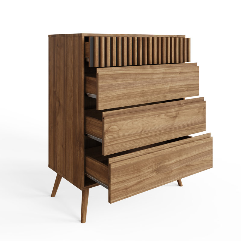 75 cm W Chest of 4 Drawers