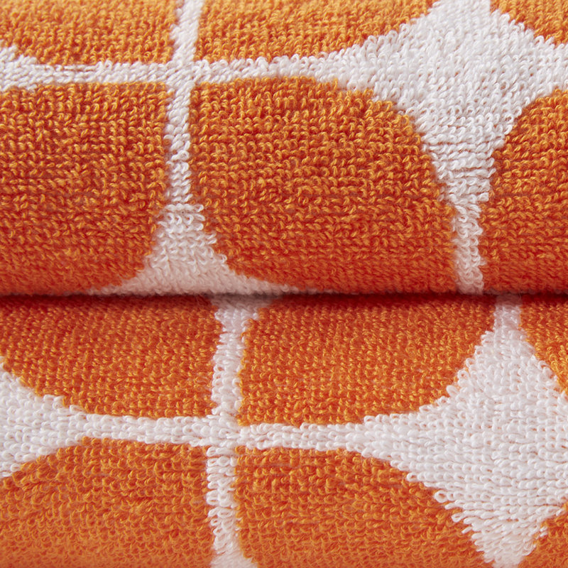 Cotton Jacquard Bath Towel 6 Piece Set