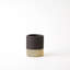 Java Vase-Matte Black/Gold Metallic-Sm-1887185477