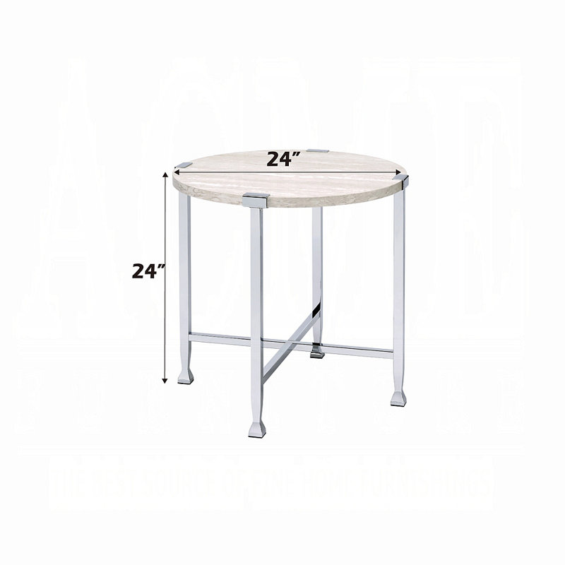 Table d'appoint contemporaine 1 pièce