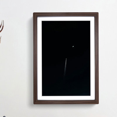 Airplane To The Moon - Single Picture Frame Painting