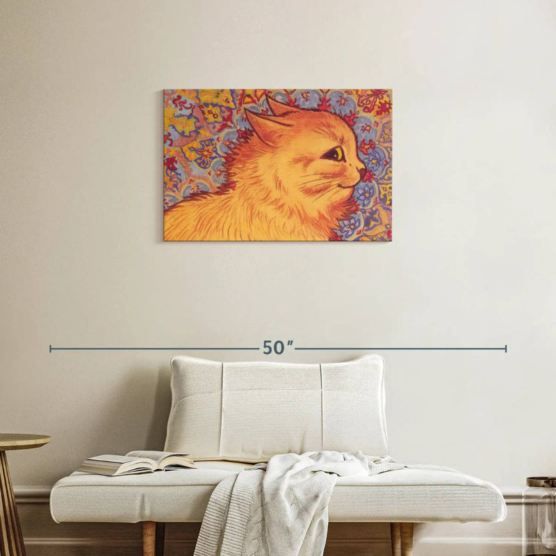 Profil de chat, H 20 po x l 30 po
