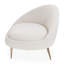 Chaise longue rembourrée Ether