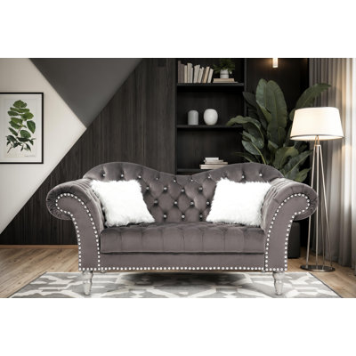 Zurich Velvet Loveseat
