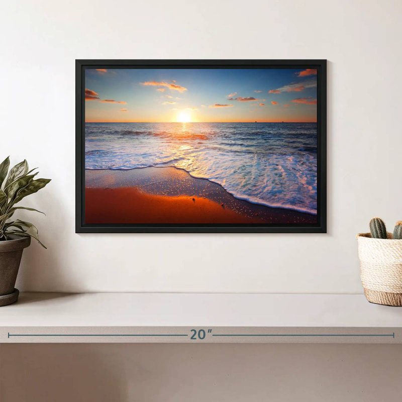 Siesta Maulik, Cadre flottant noir, 13 po x 9 po