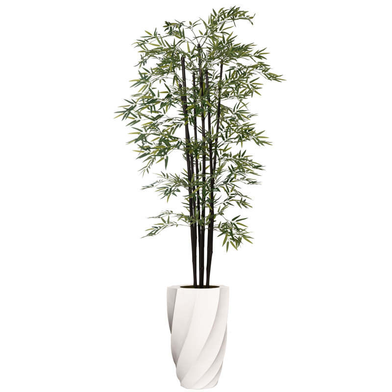 Philodendron artificiel Panama en pot 92 po
