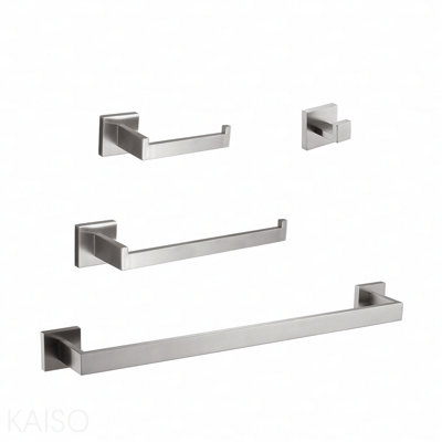 4 - Piece Bathroom Hardware Set