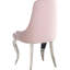 Of 2 Pink Velvet Side Chairs - Legs, Comfortable Option Upholstered Dining (2 Chairs) Modern Legs And Back