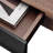 4-cube open-shelf leg design desk