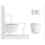 Veil® 1.6 gbf Elongated Wall Hung Toilets (Seat Included)-10935951