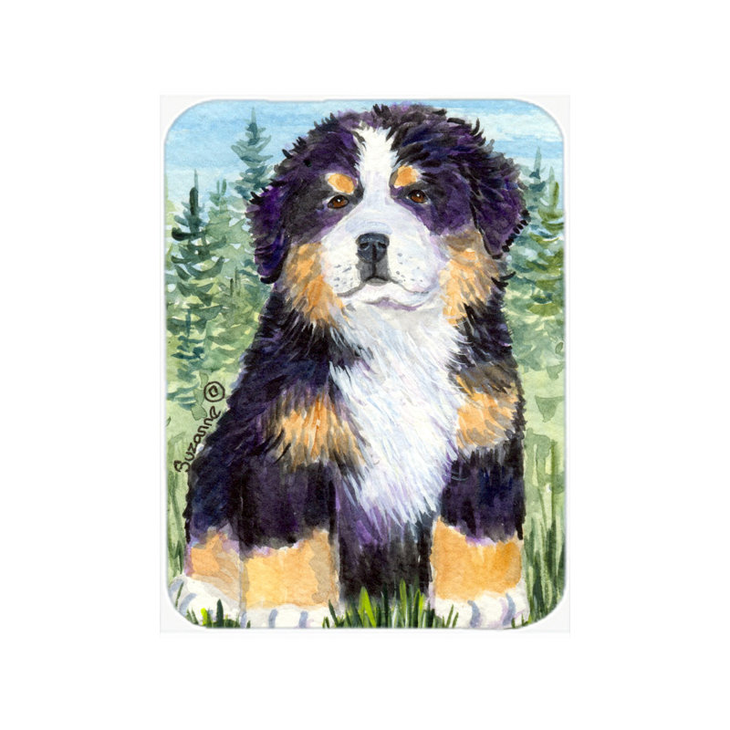 Planche à découper pour chien en verre grassfield east urban home