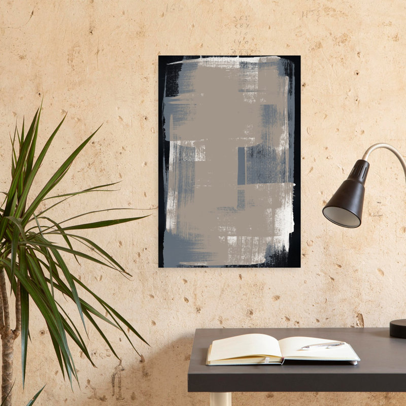 Art contemporain contemporain abstrait, H 24 po x l 16 po