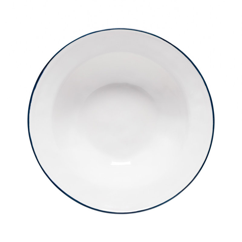 Beja Stoneware Serving Bowl, Pink Magnolia