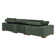 Kijuana Square Arm Sofa with Reversible Cushions