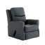 Fauteuil inclinable en cuir Fame-88951728-124342685