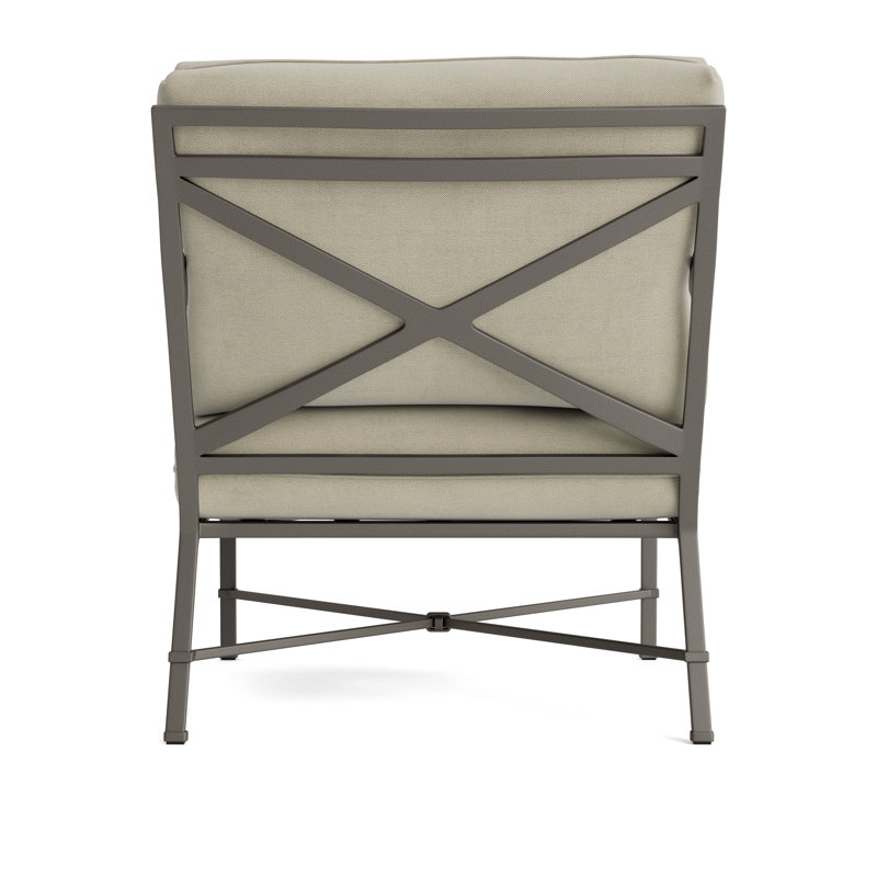 Venetian Outdoor Lounge Chair, Mica, Fusion Charcoal