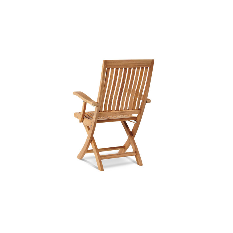 Winford Teak Folding Patio Dining Chair