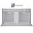 VICTORY 36 Inch 700 CFM Range Hood Insert w/ Hidden Push Button Controls, Perimeter Suction and Bright LED Lights