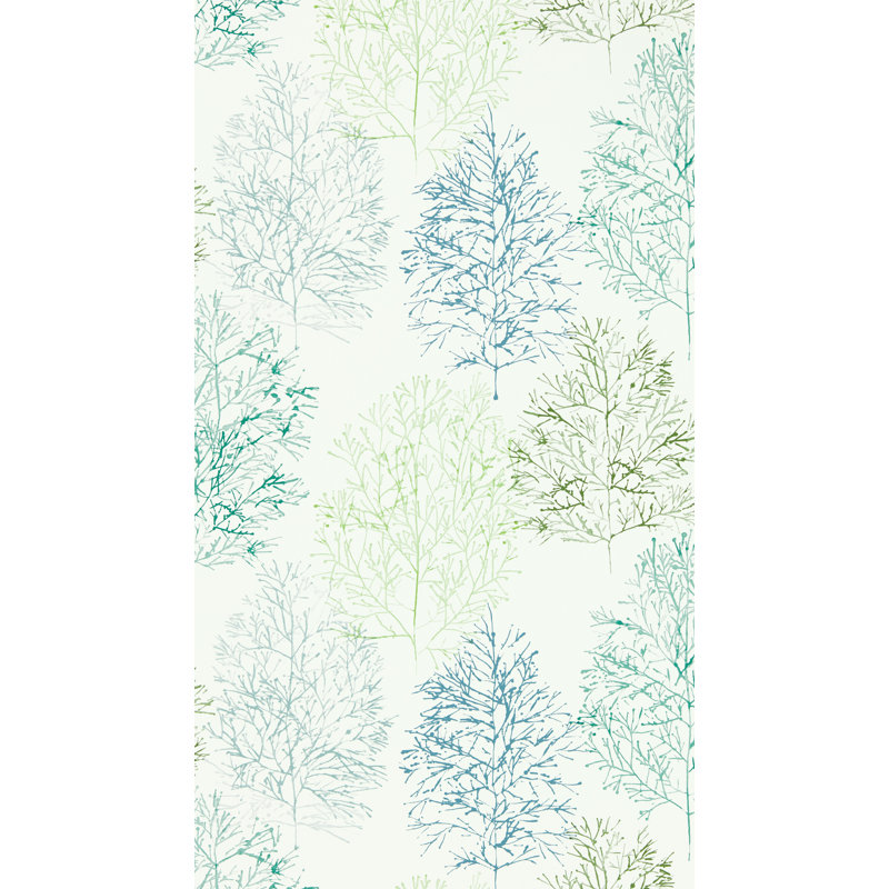 10.05m x 52cm Matte Wallpaper Roll, Kiwi/Slate
