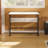 Modern Computer Desk Foldable Desktop with Rotating Wheels-1949330823