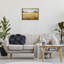  Toile flottante encadrée «Faded Wildflower Field» par LSR Design Studio-298205765-298205767