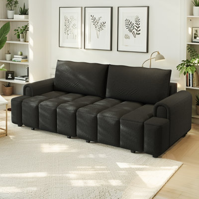 Teddy 4-Seater Sofa Bed, 3-in-1 King Size with Storage