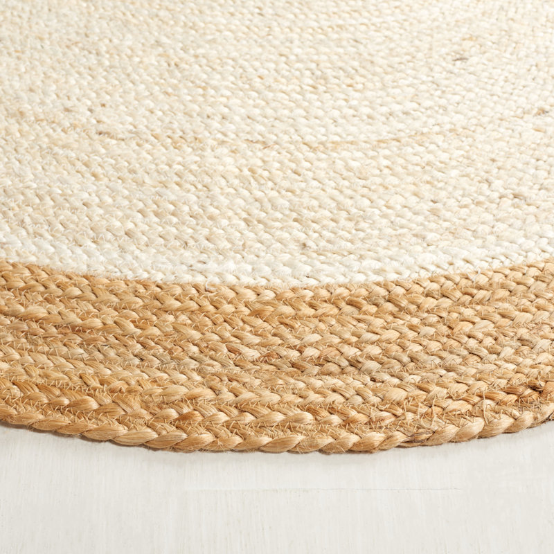 Allysa Jute / Sisal Hand Woven Area Rug, Round 122cm